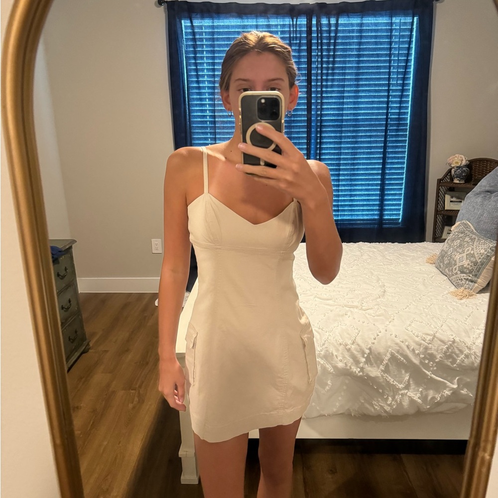 Cargo Utility Mini Dress